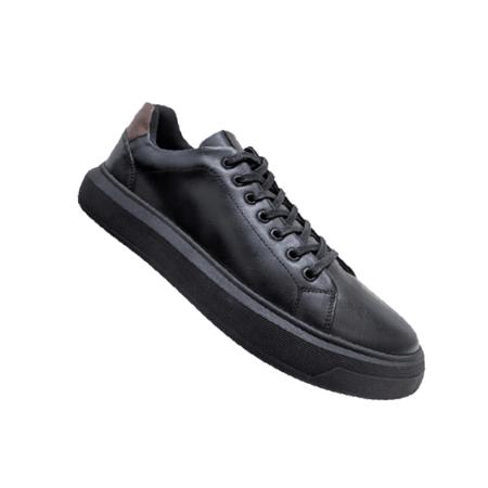 Tênis Casual Masculino Preto Liso LED Red Roos - RED ROOS