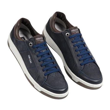 Tenis Casual Masculino Vox Em Couro Ferracini 8050-617 Imagem de Tenis Casual Masculino Vox Em Couro Ferracini 8050-617