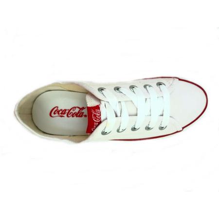 Imagem de Tênis Casual Style Coca-Cola Shoes Stream Canvas Unissex Juvenil - Ref CC1907