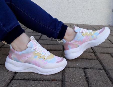 Tênis branco via marte flatform feminino coleção nova lançamento 221107 -  R$ 224.00, cor Branco (plataforma) #135498, compre agora | Shafa