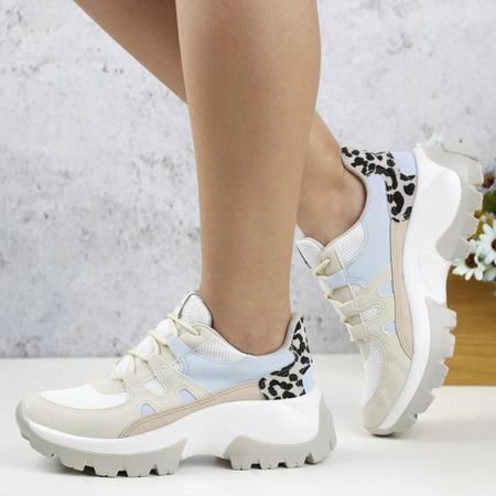 Tenis Chunky Via Marte Onca New/Vanilla/Branco/Crema/Ceu/Vanilla 20-12025 -  Calçados Femininos - Magazine Luiza