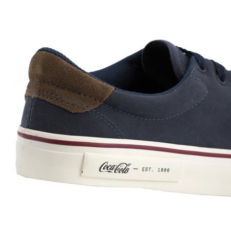 Tenis coca cola store masculino azul marinho