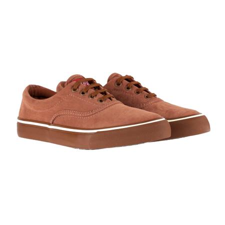 T nis Coca Cola Kick Soft Suede Caramelo Feminino Coca Cola