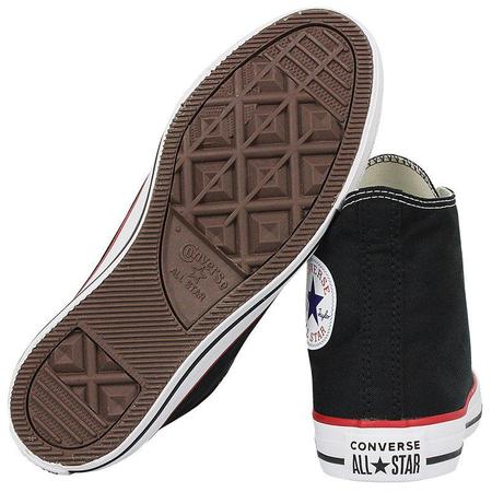 All Star Cano Alto Converse Todo Preto