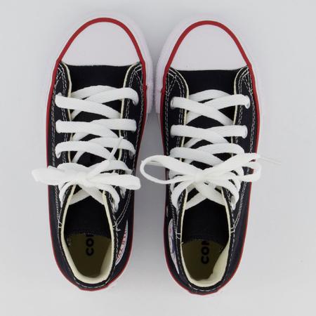 Tênis All Star Converse Casual Cano Alto Juvenil Preto