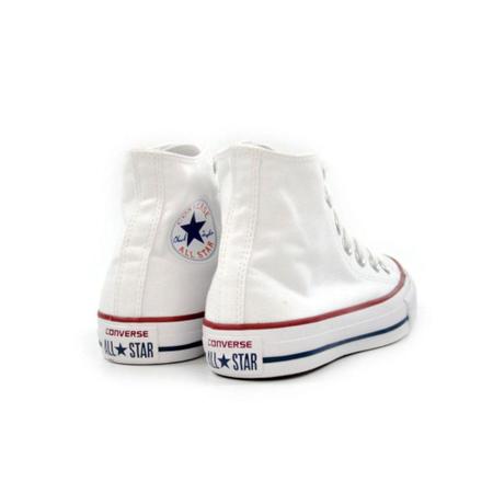 Tênis All Star Converse Chuck Taylor Cano Alto Branco CT00040001 - WQSurf