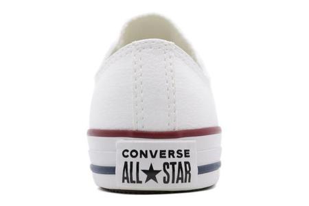 Tênis Converse Chuck Taylor All Star New Malden Ox CT04500003 Cano Baixo  Couro Unisex Preto Vermelho Branco Original em Promoção na Americanas