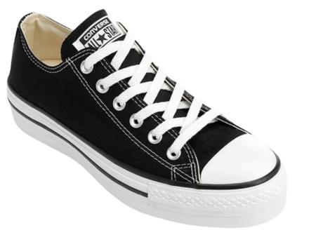 Tênis Converse Chuck Taylor All Star Platform Ox Preto CT04950001