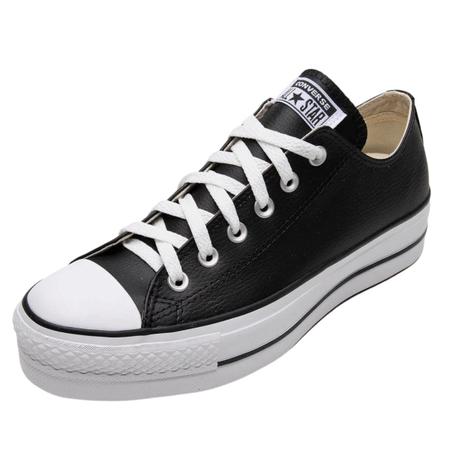 Tênis Converse Chuck Taylor All Star Lift Couro Sintético Preto