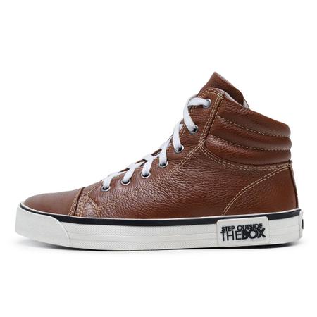 Tênis Couro Feminino Moda Leve Avalon Ellen Imagem de Tênis Couro Feminino Moda Leve Avalon Ellen