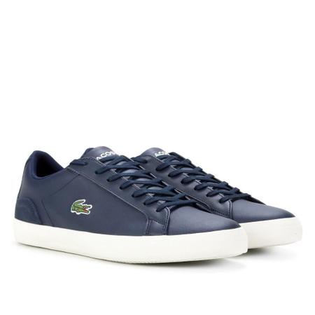 Tênis Couro Lacoste Lerond Masculino - Calçados Masculinos - Magazine Luiza