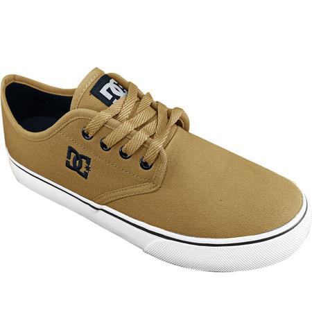 T nis Dc Shoes District Bege White T nis Esportivo Magazine Luiza