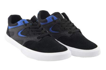 Imagem de Tênis DC Shoes Kalis Vulc Preto Azul - Masculino