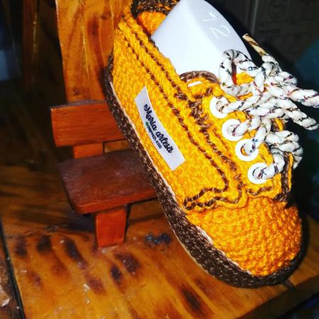 Tenis vans best sale croche