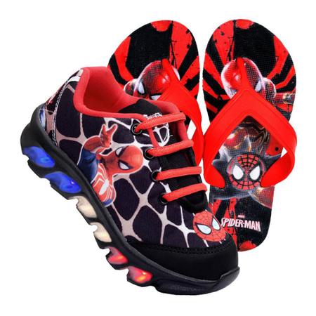Tenis homem hotsell aranha com led