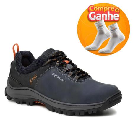 Tênis de Segurança Hardd X-Pro em Couro Nobuck Com Biqueira em PVC - Gogowear - CA: 43770 Imagem de Tênis de Segurança Hardd X-Pro em Couro Nobuck Com Biqueira em PVC - Gogowear - CA: 43770