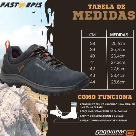 Tênis de Segurança Hardd X-Pro em Couro Nobuck Com Biqueira em PVC - Gogowear - CA: 43770 Imagem de Tênis de Segurança Hardd X-Pro em Couro Nobuck Com Biqueira em PVC - Gogowear - CA: 43770