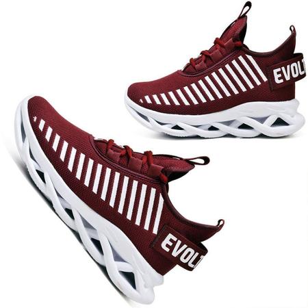 T nis Easy Masculino Evoltenn Tran ado Moderno Bordo T nis