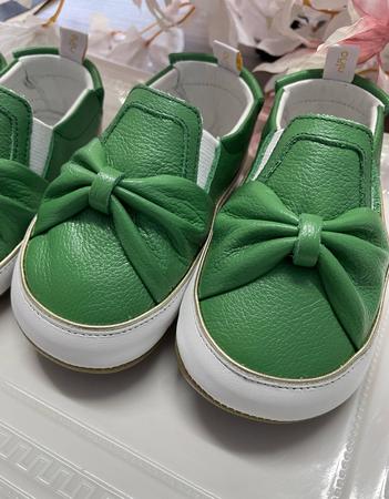 Tenis de best sale couro infantil feminino