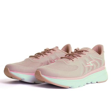 Tênis Esportivo Feminino Adrun Fit Energy 10002F Rosa Imagem de Tênis Esportivo Feminino Adrun Fit Energy 10002F Rosa