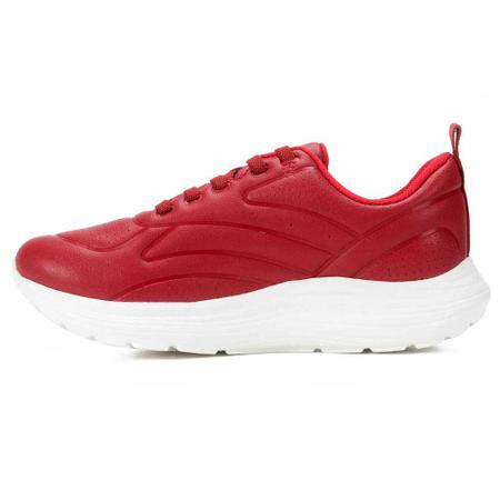 Tenis esportivo feminino vermelho 2025