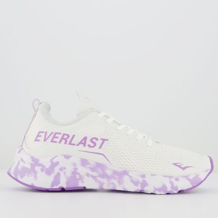 Imagem de Tênis Everlast Cave Runner Feminino Branco e Lilás