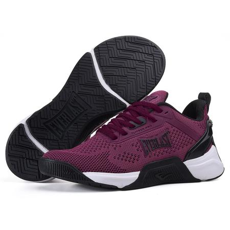 Tênis Everlast Climber Pro SEFA146 Feminino Roxo/Preto Imagem de Tênis Everlast Climber Pro SEFA146 Feminino Roxo/Preto