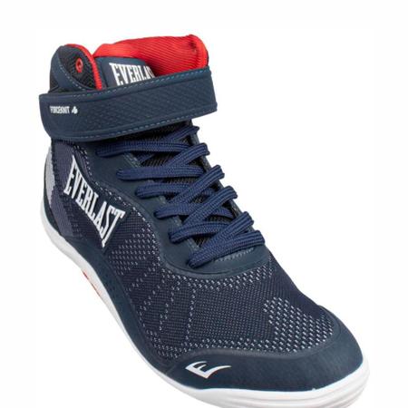 Imagem de Tênis Everlast Forceknit 4 Unissex Marinho Vermelho Lutas