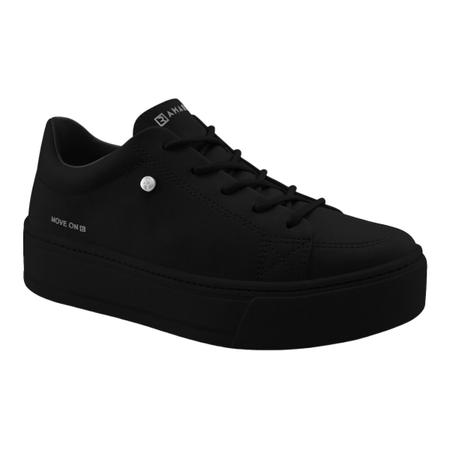 Imagem de Tênis Feminina Ramarim 2297223 Chunky Flatform Cadarço Casual Leve