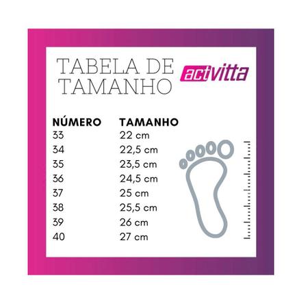 Imagem de Tênis feminino actvitta 4835.100 sapatilha slip macio leve