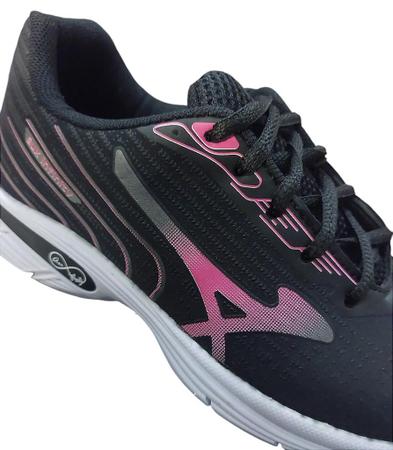 Tenis Feminino AUX 025 Adulto PRETO/PINK Imagem de Tenis Feminino AUX 025 Adulto PRETO/PINK