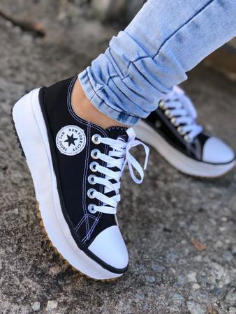 Tênis Feminino ALL STAR Converse Run Star Hike Preto - MAGAZINE