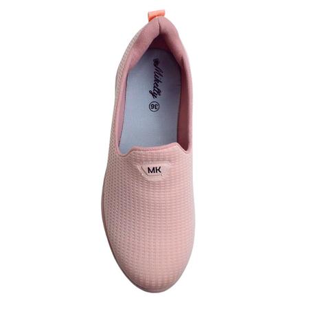 Tênis Feminino Caminhada Academia Calce Fácil Mikelly 021 Imagem de Tênis Feminino Caminhada Academia Calce Fácil Mikelly 021