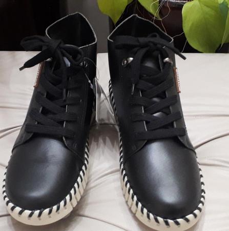 T nis Feminino Cano Alto Bottero 335605 Preto T nis Feminino