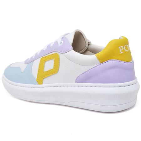 Tênis Feminino Casual Multicolor Adulto Juvenil Com Relógio Digital - Polo Blu Imagem de Tênis Feminino Casual Multicolor Adulto Juvenil Com Relógio Digital