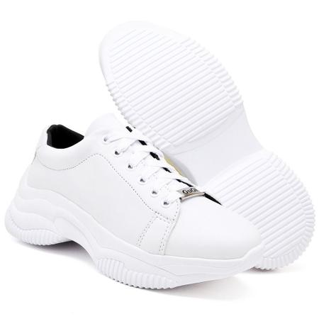 Imagem de Tênis Feminino Casual Neon Caminhada Plataforma Sneaker Gugi Flatform