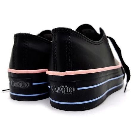 Tenis capricho flatform preto 2025