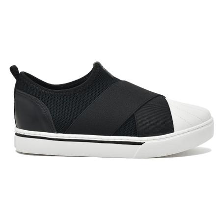 Tênis adidas superstar slip store on unissex elástico preto