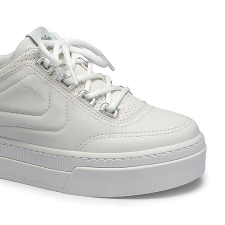 Tênis Feminino Dakota Sneaker Branco Confortavel Flatform Imagem de Tênis Feminino Dakota Sneaker Branco Confortavel Flatform