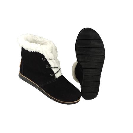 Imagem de Tênis Feminino Infantil Bota de Inverno Neve 100% Forrada Pelo Lã Confort MG811