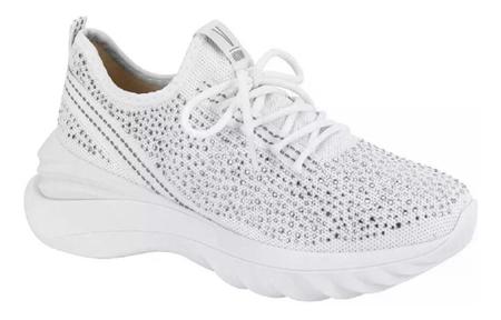 Tenis de hotsell brilho vizzano