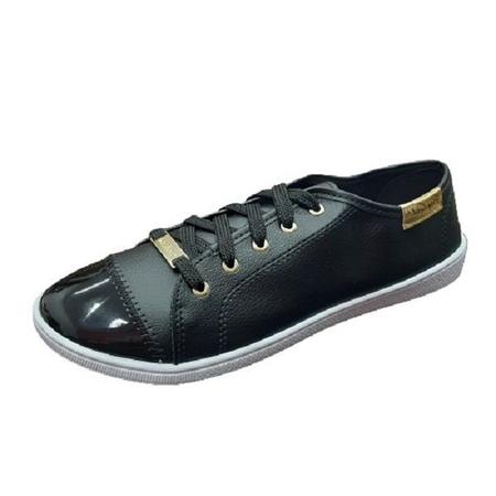 Tenis cano best sale baixo feminino preto