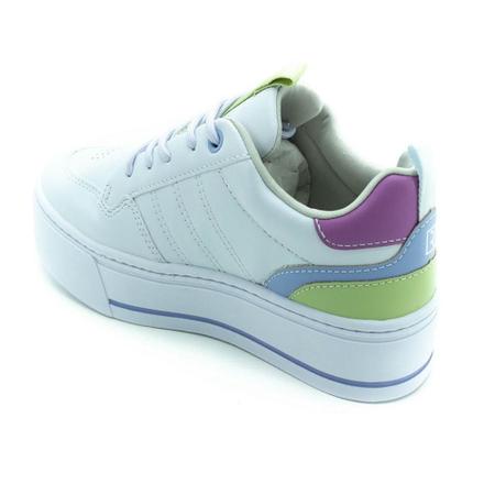 Tenis rosa hot sale azul