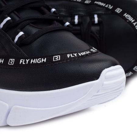 Tênis Feminino Ramarim Fly High- Branco/Preto - Canal Store Action Sports