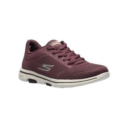burgundy skechers