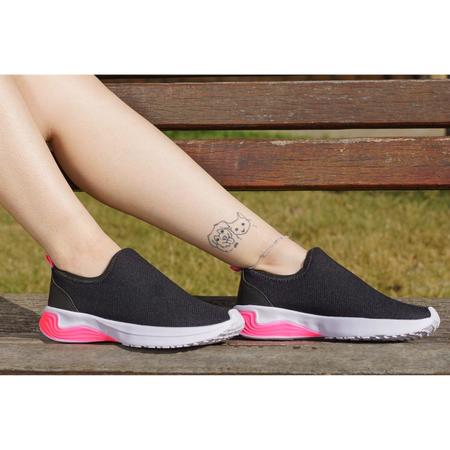 Imagem de Tênis Feminino Slip On Confortável Meia para Academia e Uso Diário