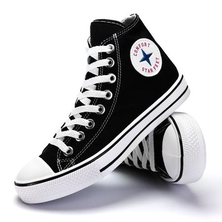 T nis Feminino Star Feet Casual Cano Alto Ferraretto T nis