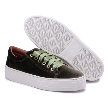 Tenis veludo cheap preto feminino