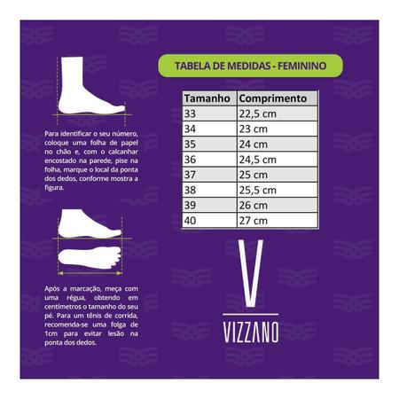 Tênis Feminino Vizzano Casual Pelica Confort 1214.205.7286 Imagem de Tênis Feminino Vizzano Casual Pelica Confort 1214.205.7286