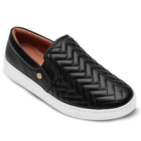 Tênis feminino slip on flatform vizzano 2025